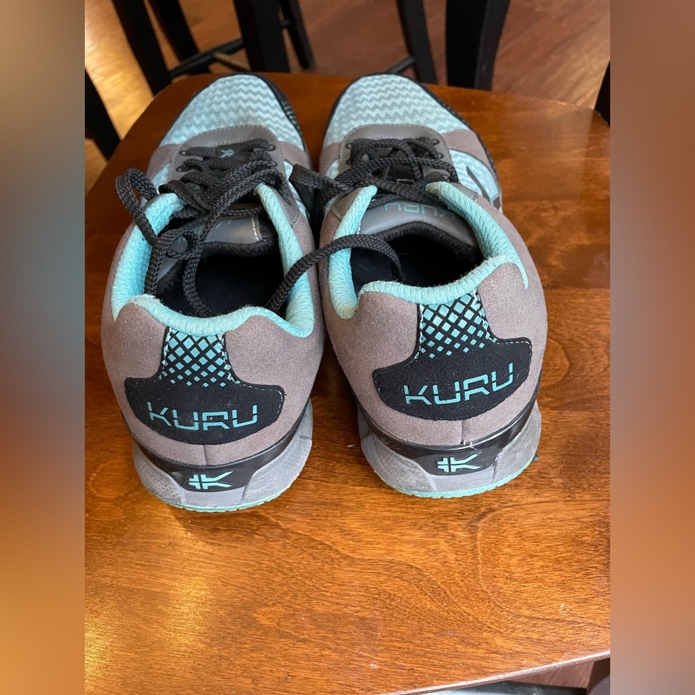 Kuru Quantum walking shoe Women's 9.5 in Teal and Black - Picture 8 of 12